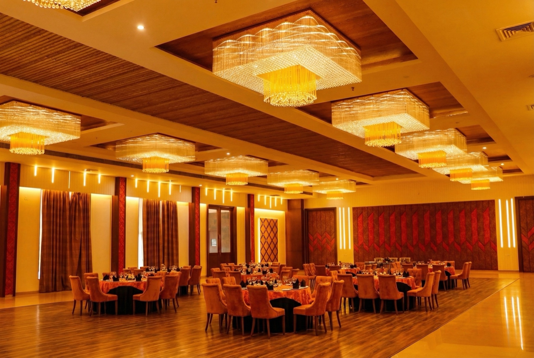 The Nakshatra Grand Hall. at Nakshatra Hotel & Resort
