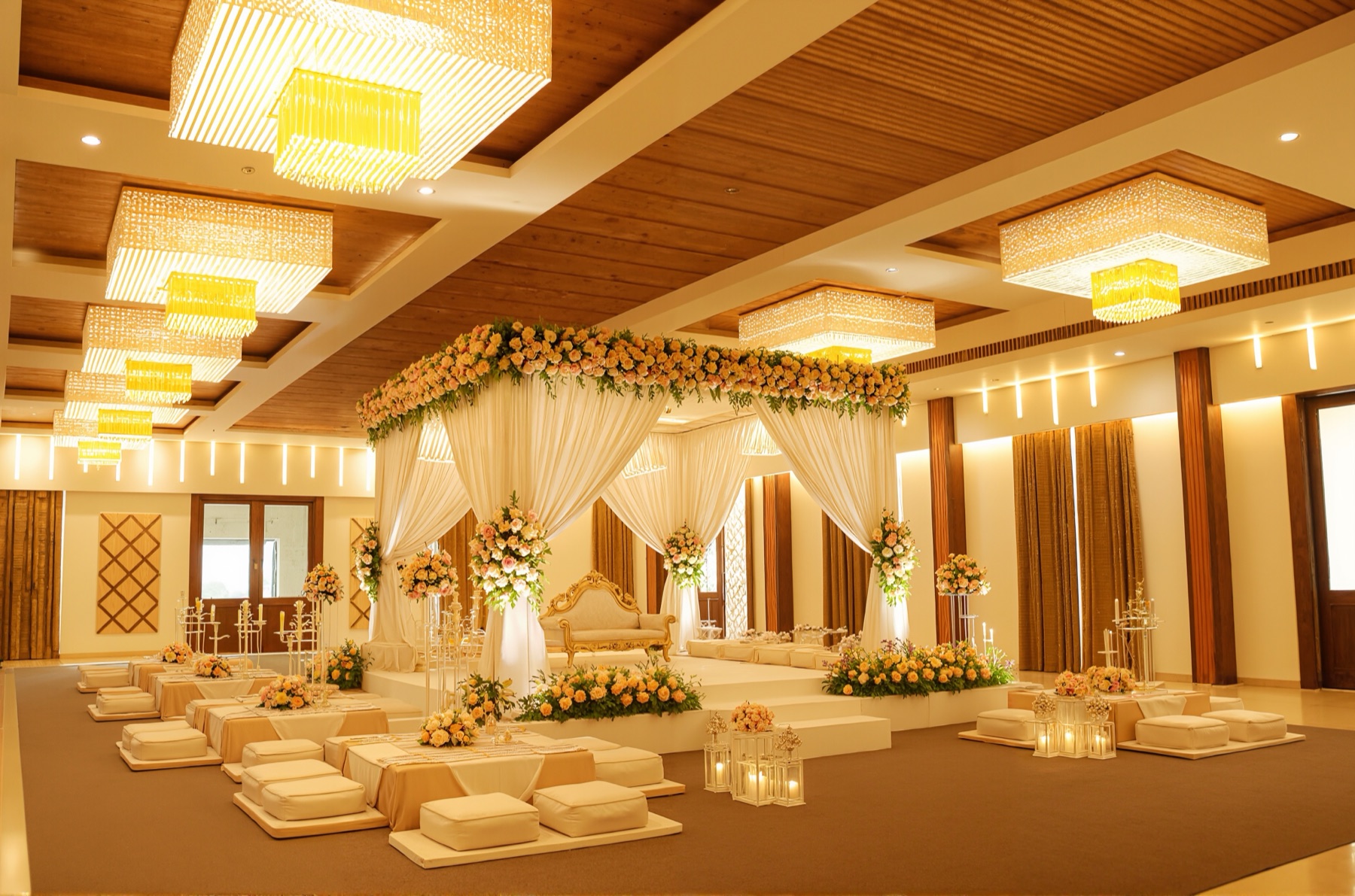 The Nakshatra Grand Hall. at Nakshatra Hotel & Resort