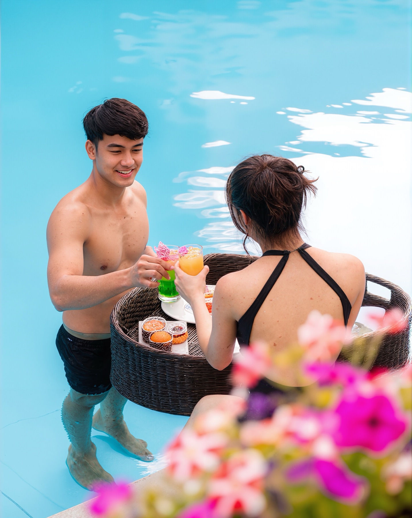 Make a splash, make a memory. detail at Nakshatra Hotel & Resort